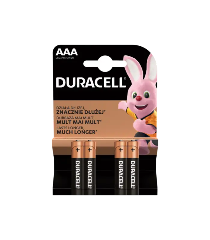 Duracell AAA baterije 4/1